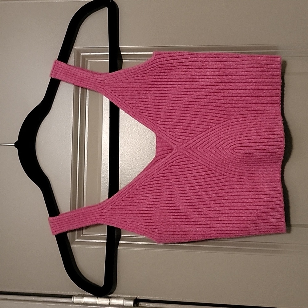 NWOT J. Crew Cashmere Cropped Sweater Tank